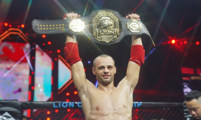 “Gấu Nga” Aleksei Filonenko chấn thương, kế hoạch bảo vệ đai tại LION Championship 11 bị hủy
