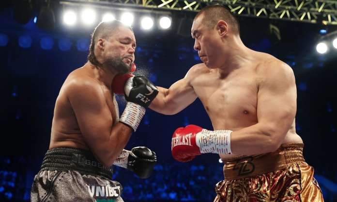 Ngôi sao quyền anh người Trung Quốc Zhilei Zhang gạ kèo Anthony Joshua