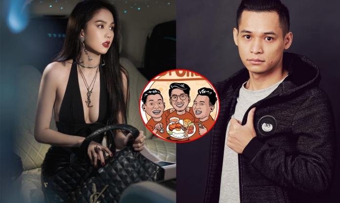 Độ Mixi thích thú khi được Ngọc Trinh gọi bằng anh và khen cơm tấm Sà Bì Chưởng hết lời