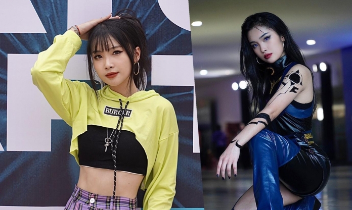 MC Đặng Tiểu Bình cosplay đặc vụ Reyna trong VALORANT