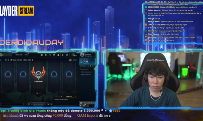 LMHT: Slayder ngồi livestream ở gaming house nhưng GAM vẫn tuyển ADC
