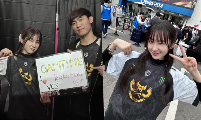 CKTG 2023: Mina Young sang tận Hàn Quốc cổ vũ GAM Esports