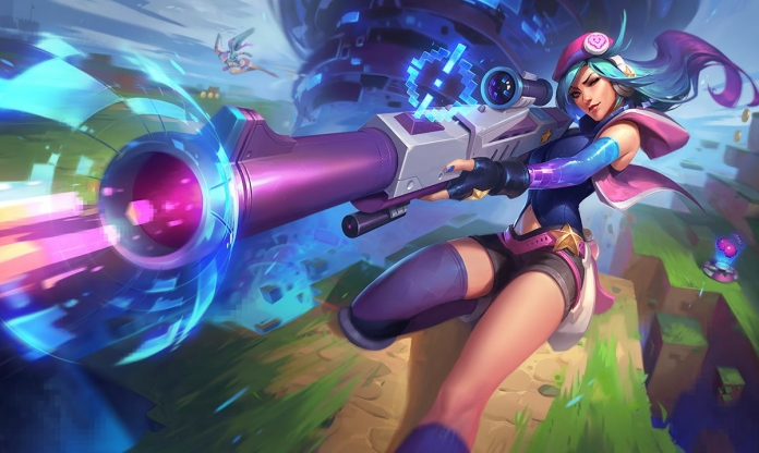 Cách chơi đội hình Caitlyn 8-bit DTCL Mùa 10