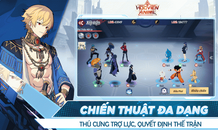 Code Học Viện Anime Legend mới nhất 08/2025 và cách nhập