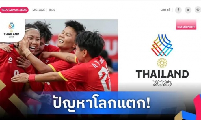 Báo Thái 'nóng mắt' vì Việt Nam liên tục gặp rắc rối ở SEA Games