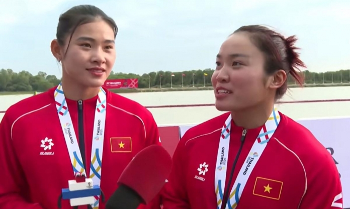 Đua thuyền vượt gió, 2 'siêu nhân' mở hàng HCV cho Việt Nam tại SEA Games