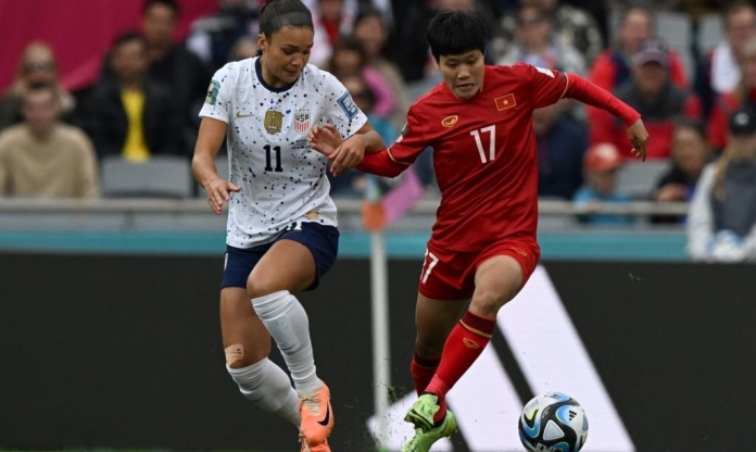 Chùm ảnh ĐT nữ Việt Nam xuất hiện ở sân chơi World Cup
