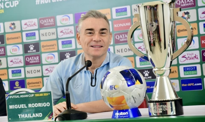 HLV futsal Thái Lan không ngần ngại đặt mục tiêu vô địch Châu Á