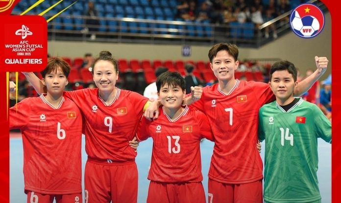 BXH futsal nữ Châu Á 2025: ĐT Việt Nam vào bảng khá khó