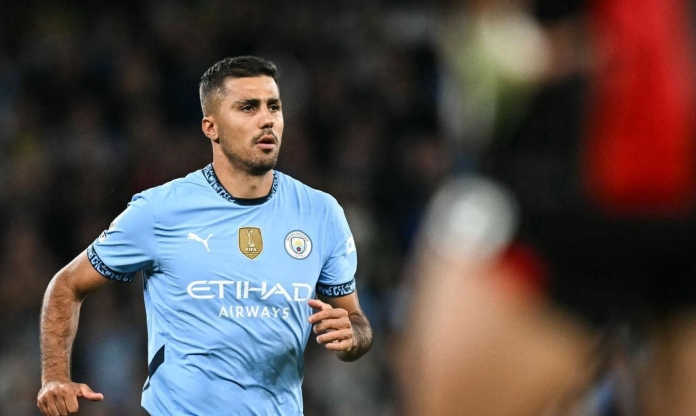 Rodri hồi phục thần tốc, ra sân trở lại cho Man City