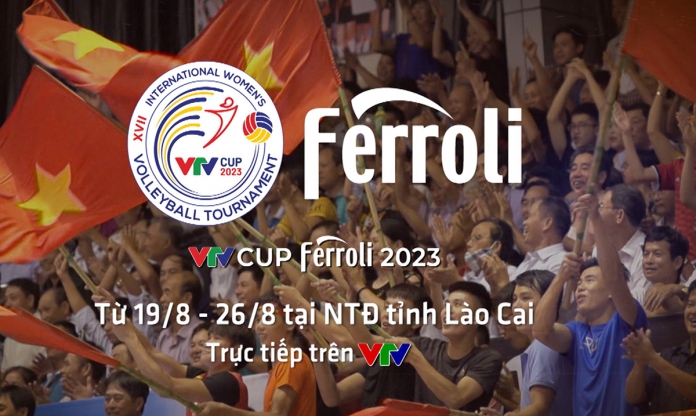 VTV2, VTV5 trực tiếp bóng chuyền VTV Cup 2023 ngày 20/8