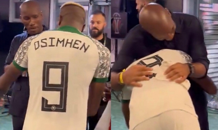 Victor Osimhen và 'đặc vụ' Didier Drogba khiến NHM Chelsea hào hứng