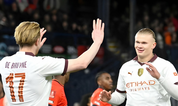 Erling Haaland đưa Bruyne 'lên mây xanh'