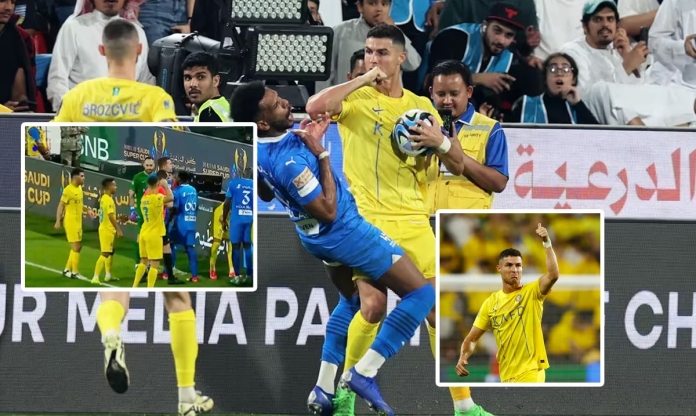 Toàn cảnh video, hình ảnh vụ Ronaldo nhận thẻ đỏ: Sự chế nhạo và bất bình