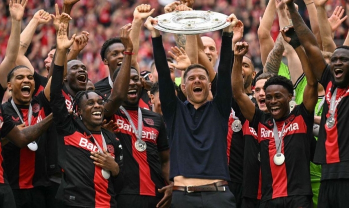 Bayer Leverkusen chính thức vô địch bất bại tại Bundesliga 2023/24