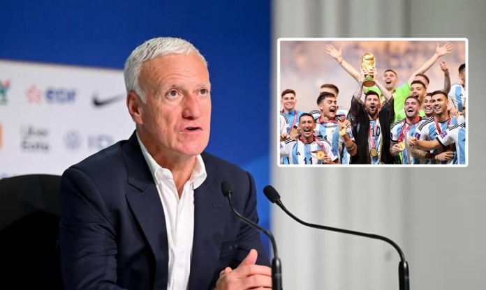 HLV Pháp nhắc tới Argentian trước trận ra quân Euro 2024
