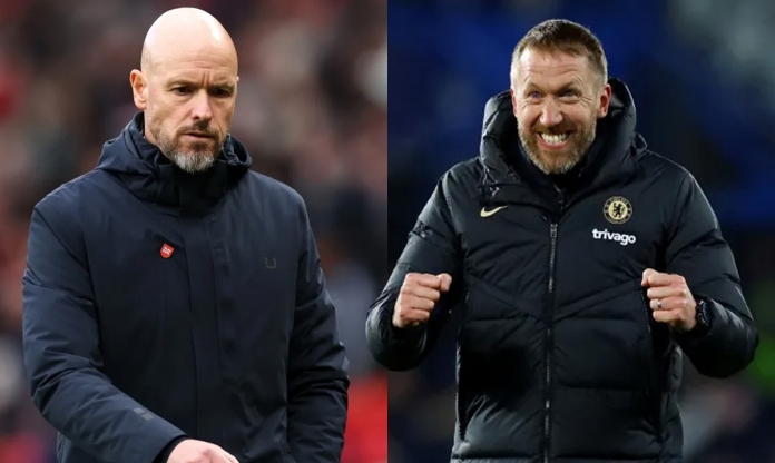 Graham Potter phá vỡ sự im lặng về khả năng tới MU thay Ten Hag