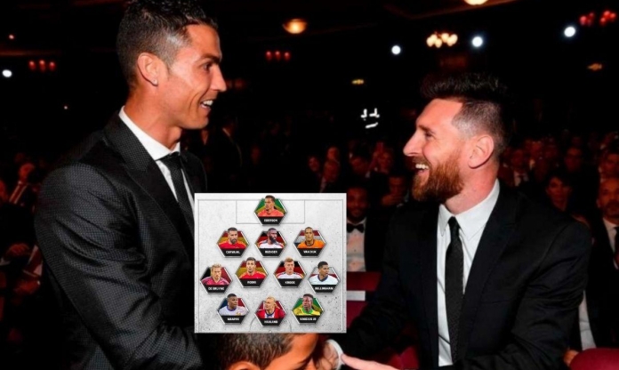 Công bố đội hình FIFPro 2024: Messi và Ronaldo bị loại
