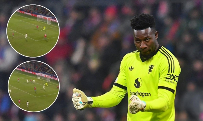 Onana sai lầm khó đỡ khiến MU trả giá đắt