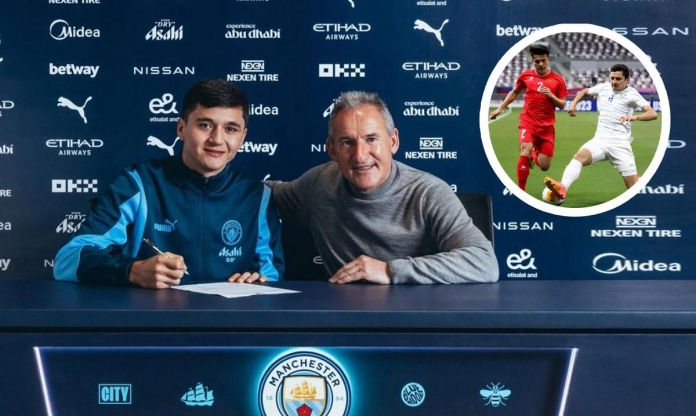 Man City tạo lịch sử với tân binh từng đấu U23 Việt Nam