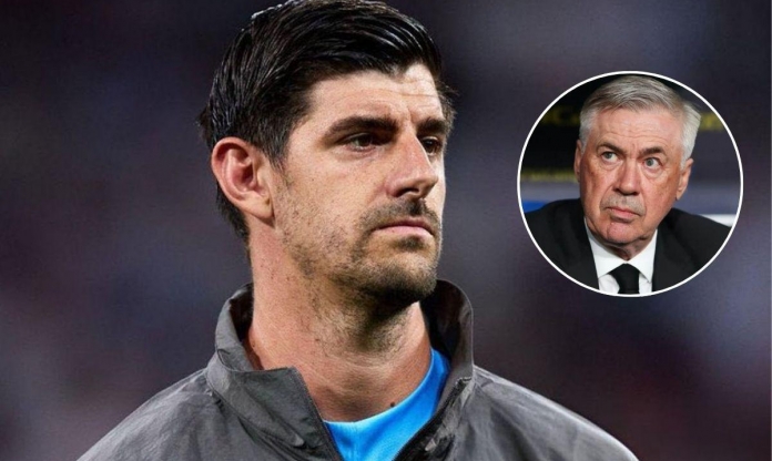 Courtois chê bai Ancelotti 'quá già' để kịp thay đổi