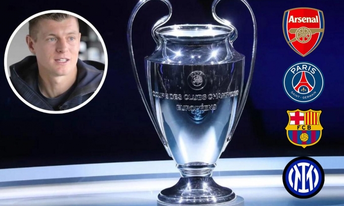 Toni Kroos chỉ thẳng cái tên vô địch Champions League 2024/25
