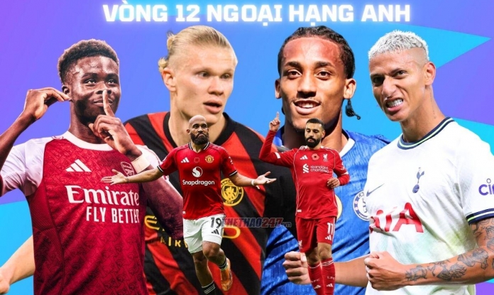 Vòng 12 Ngoại hạng Anh: Rực lửa derby Bắc London