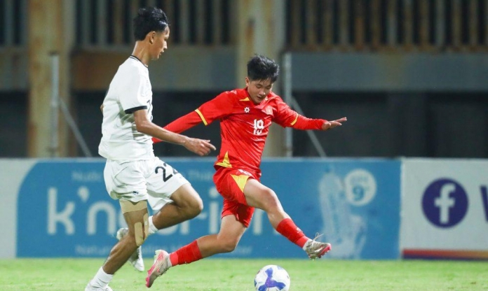 Thắng 14-0, tiền đạo số 1 U17 Việt Nam được AFC vinh danh