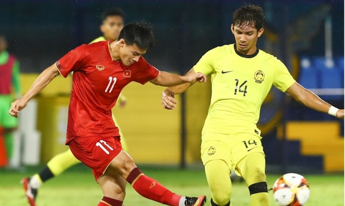 Trực tiếp U22 Việt Nam 2-1 U22 Malaysia: Hai thẻ đỏ liên tiếp