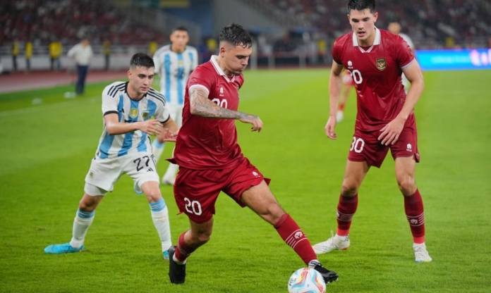 Không có Messi, Argentina chật vật đánh bại Indonesia