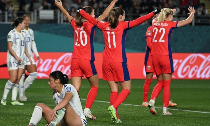 Thua đậm 0-6, Philippines chính thức bị loại ở World Cup