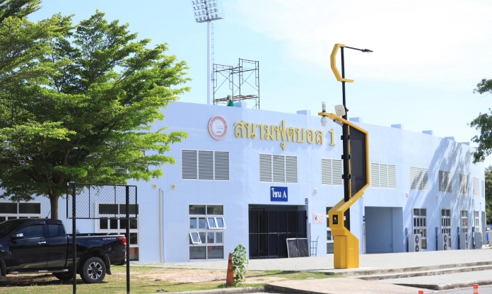 Chùm ảnh: Cận cảnh SVĐ siêu lạ của U23 Việt Nam tại giải ĐNÁ