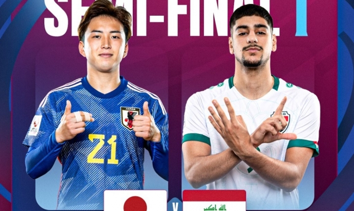 Trực tiếp U23 Iraq vs U23 Nhật Bản: Không khoan nhượng
