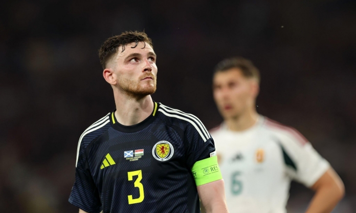Andrew Robertson nói lời thật lòng khi Scotland bị loại khỏi Euro 2024