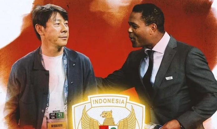 Patrick Kluivert kém xa HLV Shin Tae-yong ở 1 thành tích