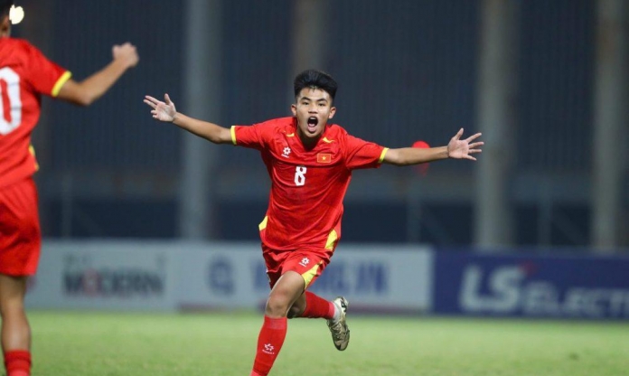 Tiền vệ U17 Việt Nam được AFC vinh danh