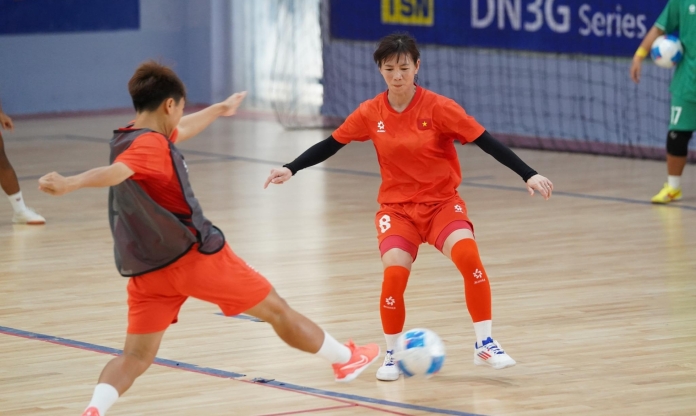 Tuyển futsal nữ Việt Nam có lực lượng mạnh nhất trước SEA Games