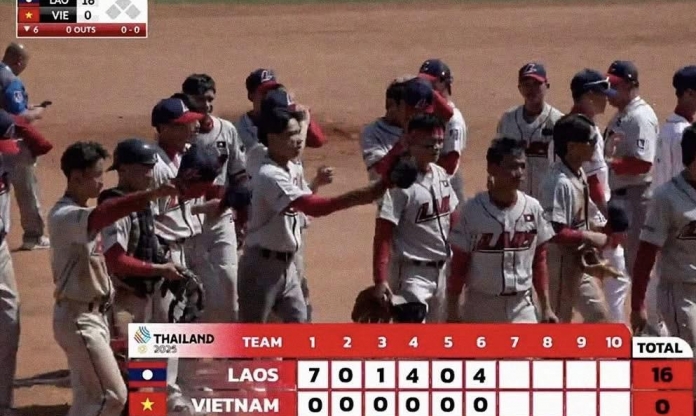 SỐC: Tuyển Việt Nam thua Lào 0-16 ở SEA Games 33