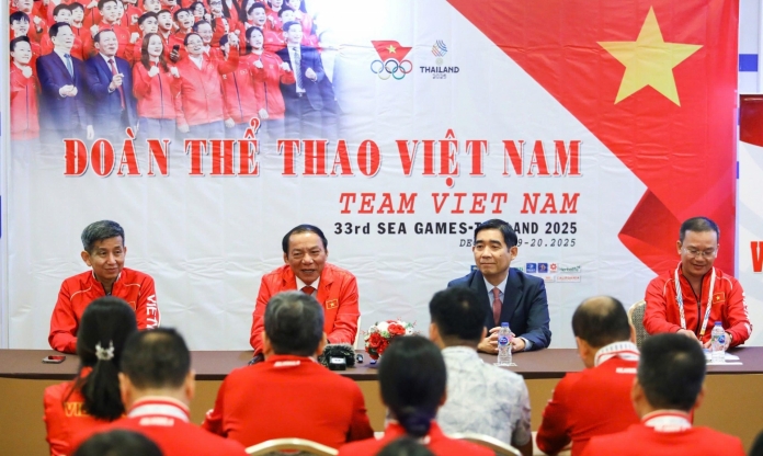Đoàn Thể thao Việt Nam nhận 'doping tinh thần' trước SEA Games 33