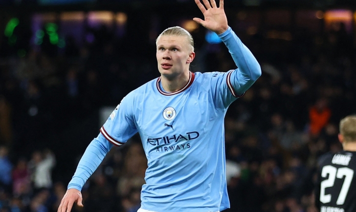 Haaland lập hattrick, Man City hủy diệt đội bóng hàng đầu Championship