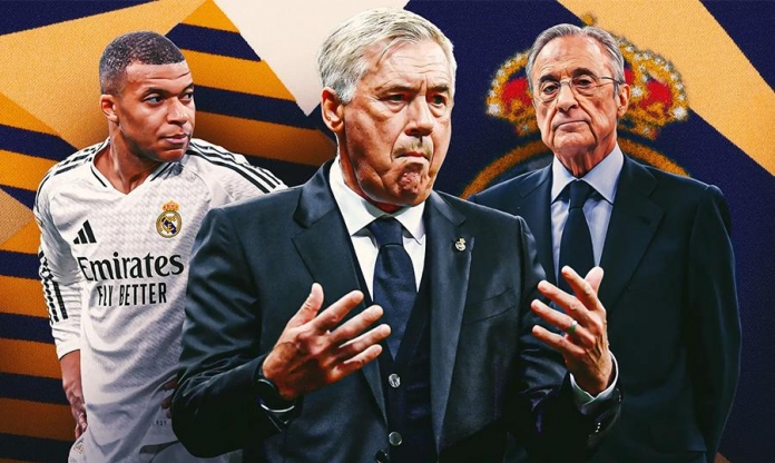 Ancelotti họp khẩn trước trận tái đấu Arsenal, nội bộ Real chưa bao giờ căng thẳng đến vậy