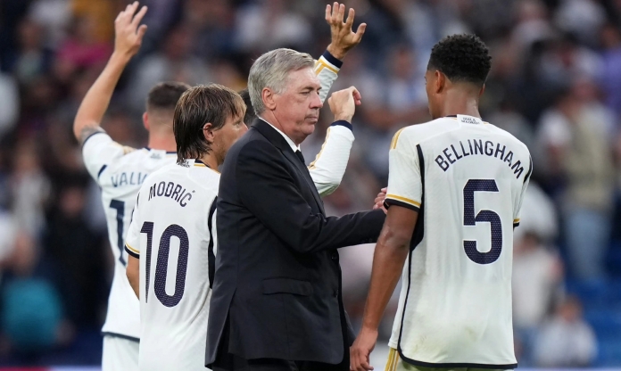 Carlo Ancelotti nhắc đến Bellingham, thừa nhận Real Madrid yếu về phòng ngự