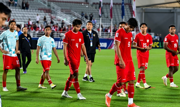 Chưa đá phút nào với Guinea, U23 Indonesia đã nhận ngay tin buồn