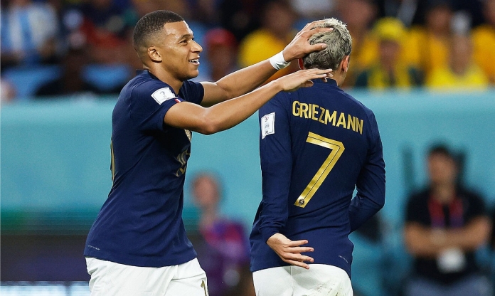 Mbappe lần đầu lên tiếng về mối quan hệ với Griezmann sau tấm băng đội trưởng