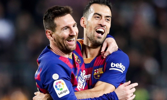 Busquets chia tay Barcelona, Messi gửi thông điệp ý nghĩa