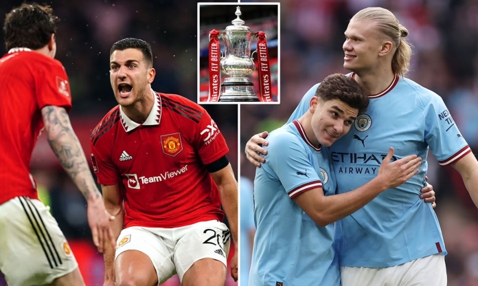 MU tạo ra kỳ tích chưa từng có nếu đánh bại Man City ở chung kết cúp FA