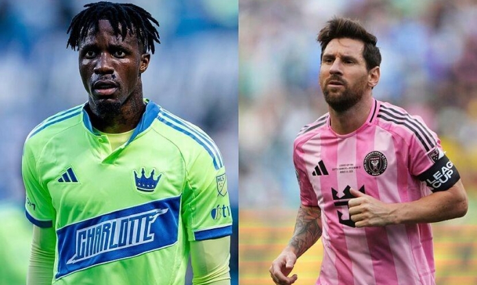 Wilfried Zaha: 'Gặp Messi, tôi chỉ nghĩ đến chiến thắng cho Charlotte'