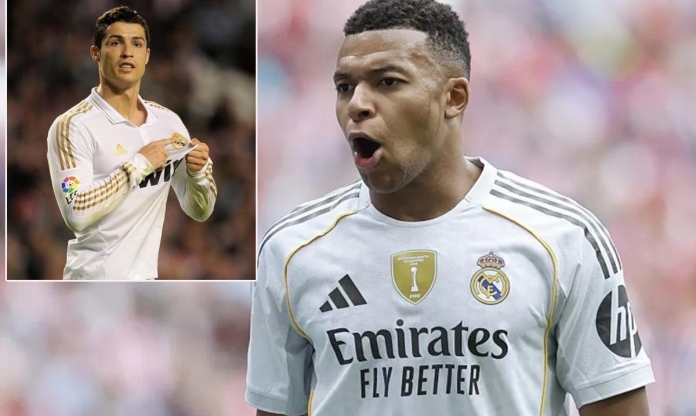 Mbappe chạm mốc huyền thoại của Ronaldo