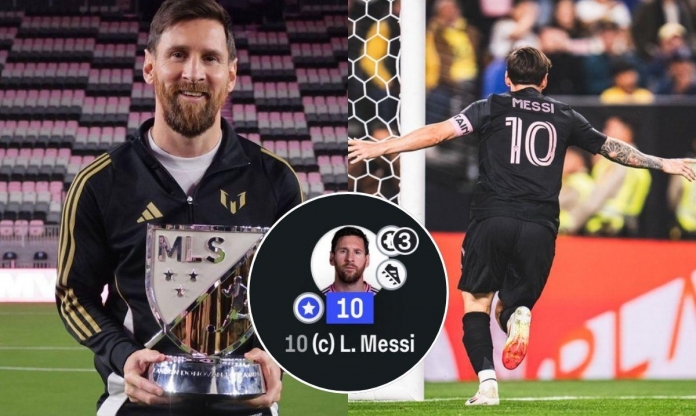 Messi lập hat-trick siêu hạng, suýt cân bằng kỷ lục MLS