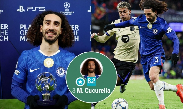 Cucurella gây sốt với màn trình diễn khiến Yamal 'mất hút'